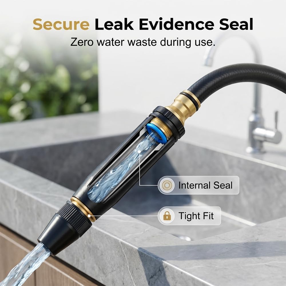 Premium Home High-Pressure Water Gun with 3 Adjustable Spray Patterns