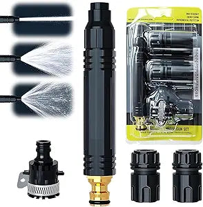 Premium Home High-Pressure Water Gun with 3 Adjustable Spray Patterns